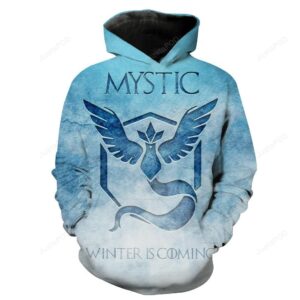 Mystic Pokemon Go 3D Hoodie For Men Women All Over 3D Printed Hoodie ï¿½ Pokemon Go Team 3D Hoodie For Men Women All Over 3D Printed Hoodies - 7888d7165ac7