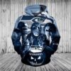 N.f.l Seattle Seahawks Classic Halloween Horror Movie Character 3d Custom Hoodie 3D Hoodie For Men - 0668b899a3c9