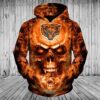 NFL Chicago Bears Skull Men and Women 3D Hoodie Chicago Bears 3D Shirt Chicago Bears 3D All Over Printed Hoodie Shirt - 1528219c1365