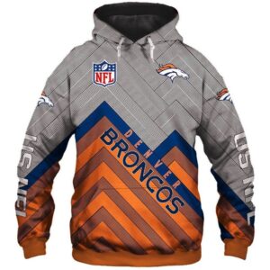 NFL Denver Broncos Men And Women 3D Full Printing Hoodie Zip Hoodie NFL Denver Broncos 3D Full Printing Shirt Denver Broncos All Over Print 3D Hoodie Custom 3D Hoodie 2020 - f3c79733f124