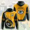 NFL Green Bay Packers 3D Hoodie For Men For Women All Over Printed Hoodie - 6162a6893093