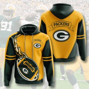 NFL Green Bay Packers 3D Hoodie For Men For Women All Over Printed Hoodie - 6162a6893093