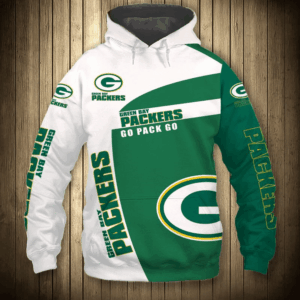 NFL Green Bay Packers Go Pack Go All Over Print 3D Hoodie Sweatshirt - a7f1a7d0c3e0