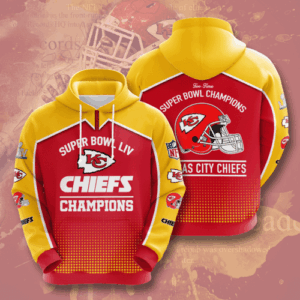 NFL Kansas City Chiefs 3D Hoodie For Men For Women - 579b30ad23be