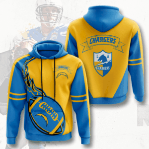 NFL Los Angeles Chargers 3D Hoodie Men Women All Over Printed Hoodie - 9068cab81f37