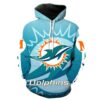 NFL Miami Dolphins Men and Women 3D Hoodie Zip Hoodie NFL Miami Dolphins 3D Shirt Miami Dolphins 3D All Over Printed Shirt - 92fd22f41cd2