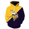 NFL Minnesota Vikings Men and Women 3D Hoodie NFL Minnesota Vikings 3D Shirt Minnesota Vikings Team 3D All Over Printed Hoodie Shirt - 548b55fe8d89