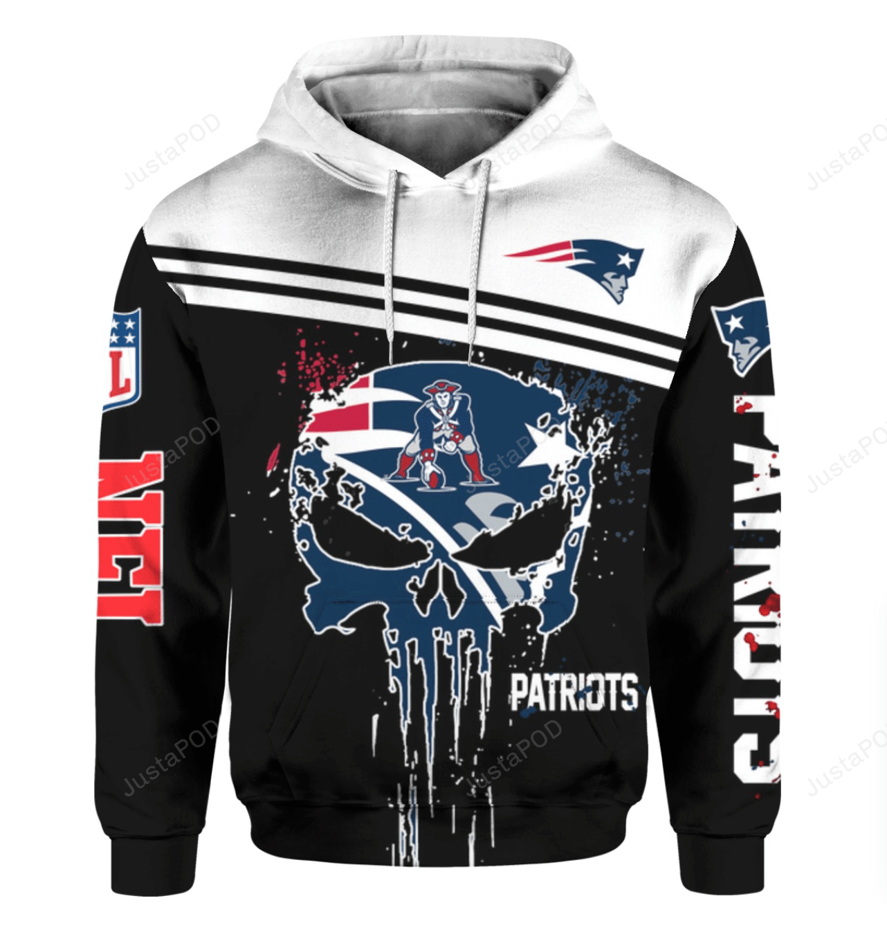 NFL New England Patriots The Punisher Skull Men and Women 3D Hoodie and Zip Hoodie New England Patriots 3D Shirt New England Patriots All Over Printed Hoodie - 289ab536d8e2 NFL New England Patriots The Punisher Skull Men and Women 3D Hoodie and Zip Hoodie New England Patriots 3D Shirt New England Patriots All Over Printed Hoodie - 289ab536d8e2