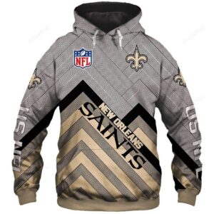 NFL New Orleans Saints Men and Women 3D Hoodie NFL New Orleans Saints 3D Shirt New Orleans Saints 3D All Over Printed Hoodie Shirt - 06914093497d
