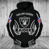 NFL Oakland Raiders All Over Printed 3D Hoodie Sweatshirt - c96771268318