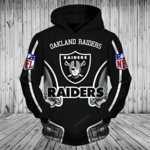 NFL Oakland Raiders Men and Women 3D Hoodie Zip Hoodie NFL Oakland Raiders 3D Shirt Oakland Raiders Team 3D All Over Printed Hoodie Shirt - 0aaab0899eda