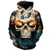 NFL Philadelphia Eagles Fiery Eagles Football Eyes Men And Women 3D Full Printing Hoodie Zip Hoodie Shirt NFL Philadelphia Eagles All Over Print 3D Hoodie Shirts - 5735855ab548