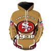NFL San Francisco 49Er Men And Women 3D Full Printing Hoodie Zip Hoodie San Francisco 49Er 3D Full Printing Shirt San Francisco 49Er All Over Print 3D Hoodie - fc19bdc3bf25