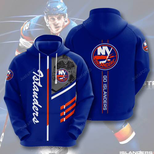 NHL New York Islanders 3D Hoodie For Men For Women NHL New York Islanders 3D Hoodie For Men For Women