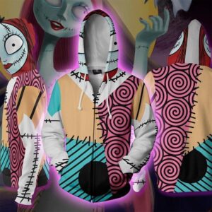 NIGHTMARE BEFORE CHRISTMAS ï¿½ Sally Couple Cosplay 3D Hoodie For Men Women All Over 3D Printed Hoodie - 79d2bd1dfa5c