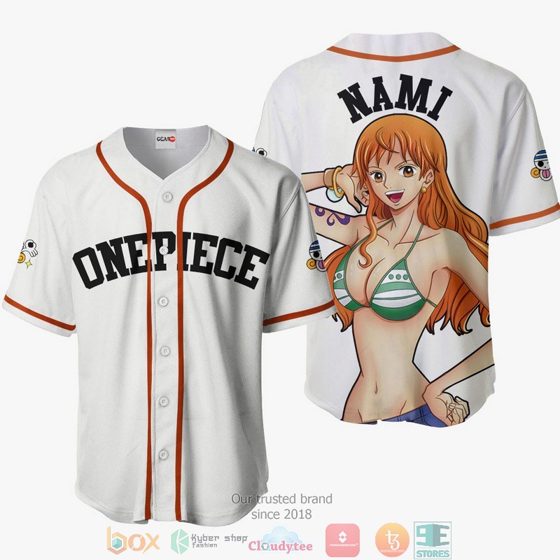 Nami One Piece For Otaku Baseball Jersey Nami One Piece For Otaku Baseball Jersey