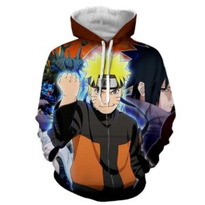 Naruto 3D Printed Hoodie/Zipper Hoodie - 651580fb5af4