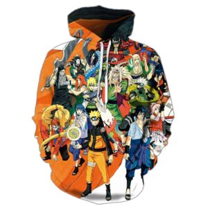 Naruto 3D Printed Hoodie/Zipper Hoodie - e8b0d6c265c0
