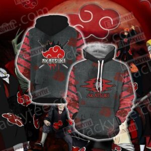 Naruto -  Akatsuki New Unisex 3D Hoodie All Over Print Hoodie3613 - 9d20cbe23a9a