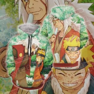Naruto And Jiraiya Unisex 3D Hoodie All Over Print Hoodie3916 - 92964621580a