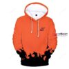 Naruto Cadmium Orange 3D Hoodie For Men Women All Over 3D Printed Hoodie - 139c4c08b130