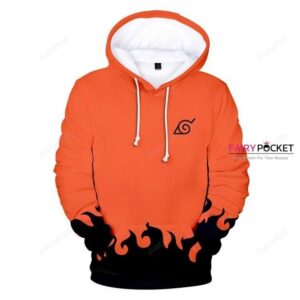 Naruto Cadmium Orange 3D Hoodie For Men Women All Over 3D Printed Hoodie - 139c4c08b130