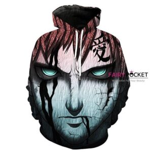 Naruto Gaara 3D Hoodie For Men Women All Over 3D Printed Hoodie - acf9e23a82ae