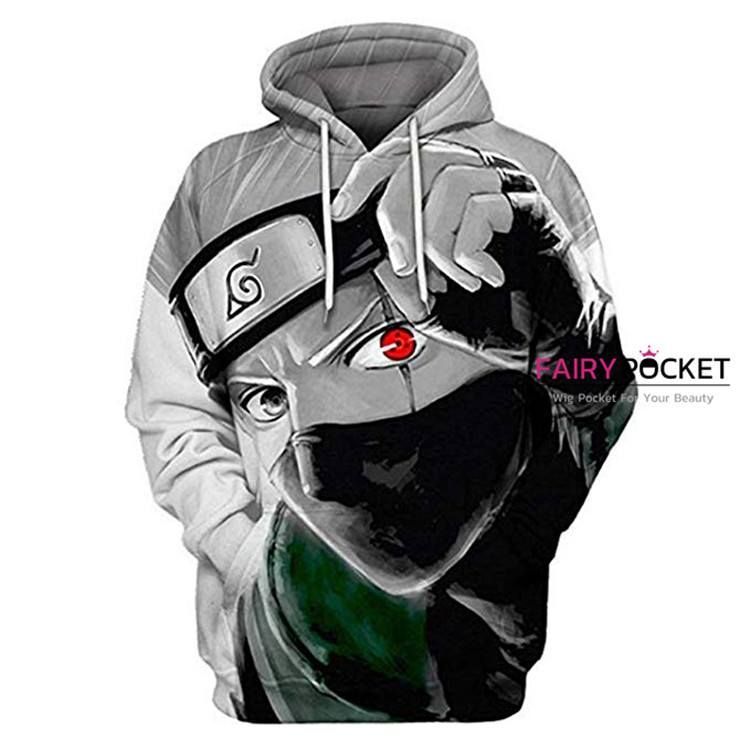 Naruto Hatake Kakashi Grey 3D Hoodie For Men Women All Over 3D Printed Hoodie - 5bbfd846a9bc Naruto Hatake Kakashi Grey 3D Hoodie For Men Women All Over 3D Printed Hoodie - 5bbfd846a9bc