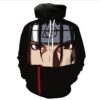 Naruto Itachi Uchiha 3D Printed Hoodie/Zipper Hoodie - ed89ba42c0df