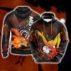 Naruto - Kurama Unisex 3D Hoodie All Over Print Hoodie588 - e78f682cffd7