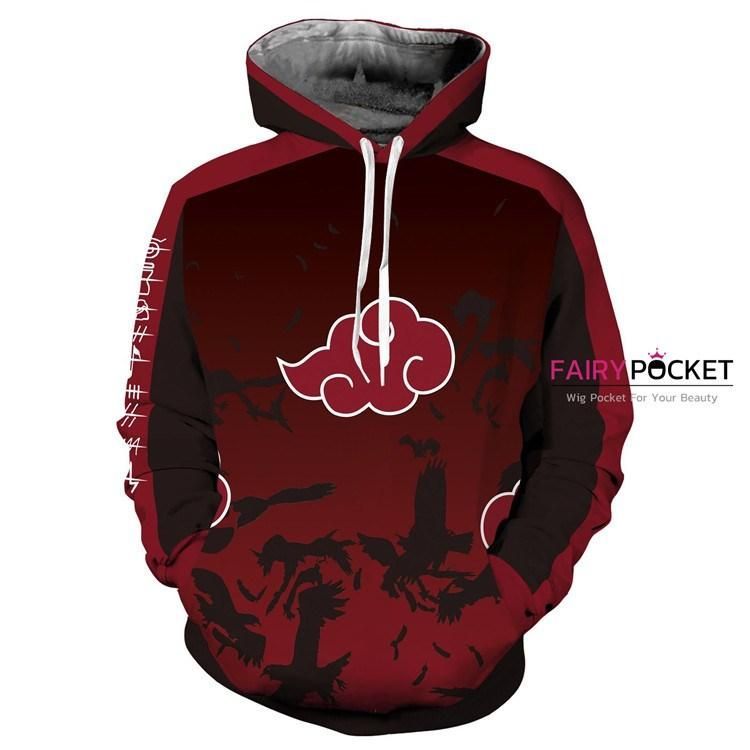Naruto Red 3D Hoodie For Men Women All Over 3D Printed Hoodie - d6a918001480 Naruto Red 3D Hoodie For Men Women All Over 3D Printed Hoodie - d6a918001480