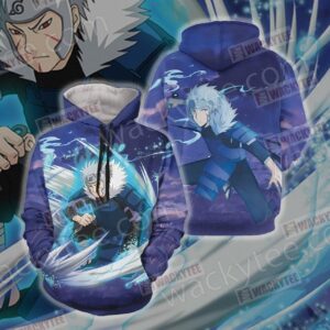 Naruto Senju Tobirama Unisex 3D Hoodie All Over Print Hoodie165 - 3b14d50a5276