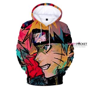 Naruto Uchiha Sasuke Red 3D Hoodie For Men Women All Over 3D Printed Hoodie - fdfd00a28f3d