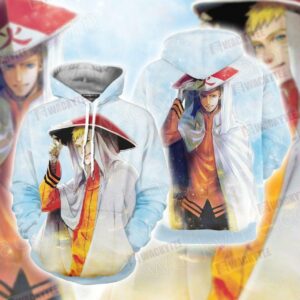 Naruto - Uzumaki Hokage Unisex 3D Hoodie All Over Print Hoodie3869 - 3c6cba67990f