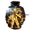 Naruto Uzumaki Naruto Black 3D Hoodie For Men Women All Over 3D Printed Hoodie - defe7ec03cf4