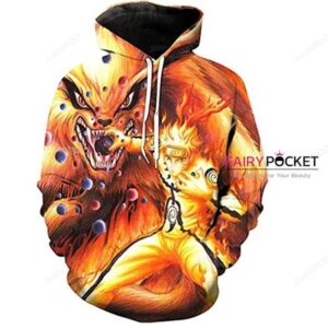 Naruto Uzumaki Naruto Kurama 3D Hoodie For Men Women All Over 3D Printed Hoodie - 55856c3d14b4