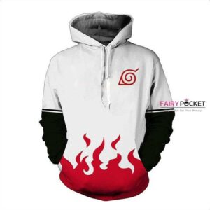 Naruto White 3D Hoodie For Men Women All Over 3D Printed Hoodie - ae1a2ba1493f