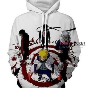 Naruto White 3D Hoodie For Men Women All Over 3D Printed Hoodie ï¿½ D - 7299cb8628cd