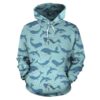 Narwhal Themed Print Pullover 3D Hoodie For Men Women All Over 3D Printed Hoodie - d1ce20fe4f6a