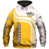 Nashville Predators Pullover And Zippered Hoodies Custom 3D Nashville Predators Graphic Printed 3D Hoodie All Over Print Hoodie For Men For Women - ec55b88afd06