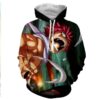 Natsu Dragneel Black Fairy Tail 3D 3D Hoodie For Men Women All Over 3D Printed Hoodies - 9b2efe23c75f