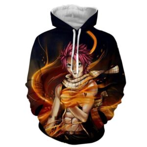 Natsu Dragneel Dragon Mode Fairy Tail 3D 3D Hoodie For Men Women All Over 3D Printed Hoodies - 80c173be7b5c