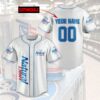 Natural Light Personalized Baseball Jersey