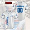 Natural Light Personalized Baseball Jersey Shirt