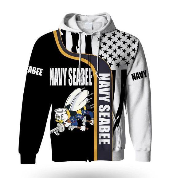 Navy Seabee Usa Flag 3D Hoodie For Men For Women All Over Printed Hoodie - c1295626e811 Navy Seabee Usa Flag 3D Hoodie For Men For Women All Over Printed Hoodie - c1295626e811