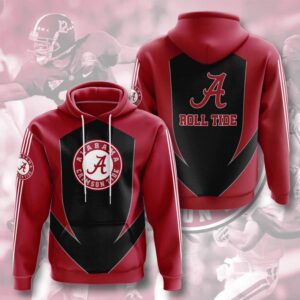 Ncaa- Alabama Crimson Tide 3d Hoodie Style 01 - 095e5634bc63