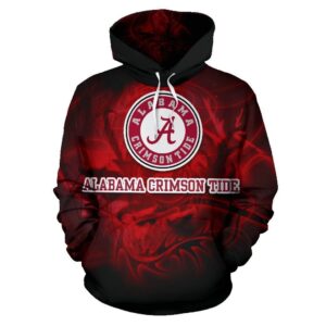 Ncaa- Alabama Crimson Tide 3d Hoodie Style 05 - 5c19bc348151