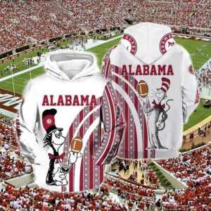 Ncaa- Alabama Crimson Tide 3d Hoodie Style 07 - 23c07c0c260d