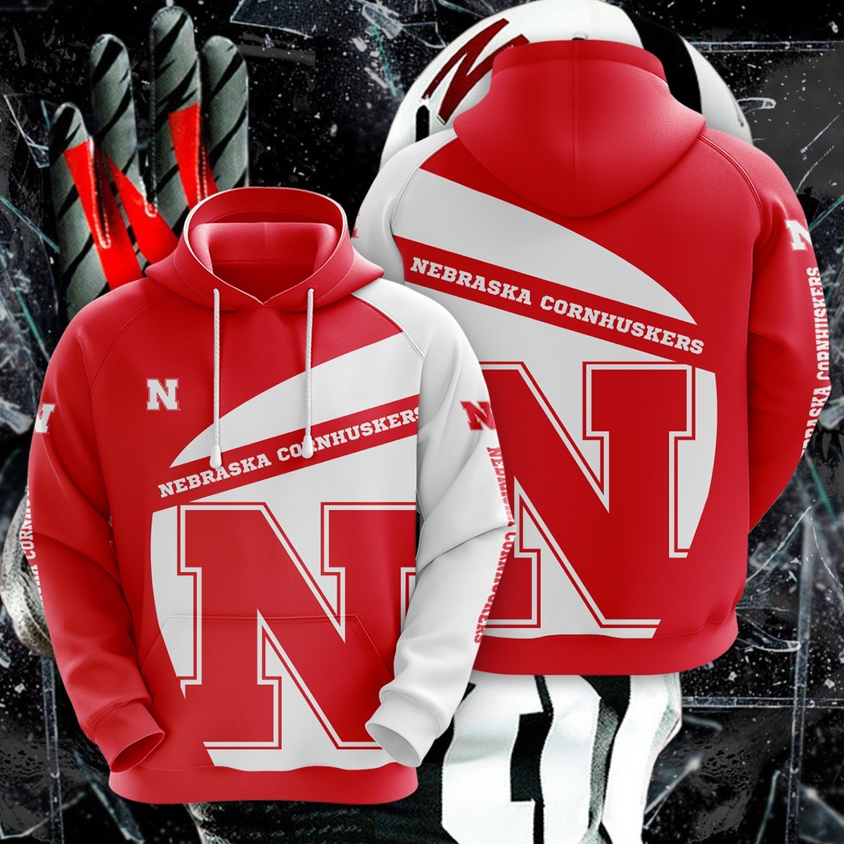 Ncaa Nebraska Cornhuskers 3D Printed Hoodie/Zipper Hoodie - c5c85d0e74ba Ncaa Nebraska Cornhuskers 3D Printed Hoodie/Zipper Hoodie - c5c85d0e74ba