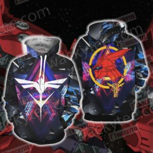 Neo Zeon - Gundam Unisex 3D Hoodie All Over Print Hoodie3847 - 9acdf2520e3a